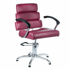 Fotel fryzjerski FIORE wrzosowy BR-3857