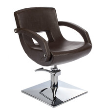 Fotel fryzjerski Nino BH-8805 brązowy